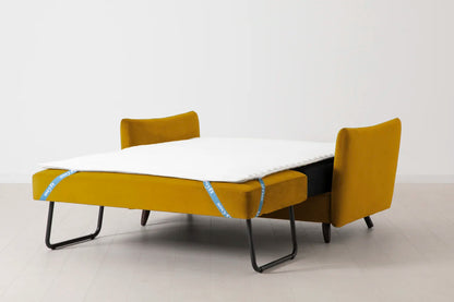 Model 08 Sofa Bed 2 Seater, Mustard