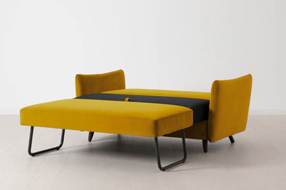 Model 08 Sofa Bed 2 Seater, Mustard