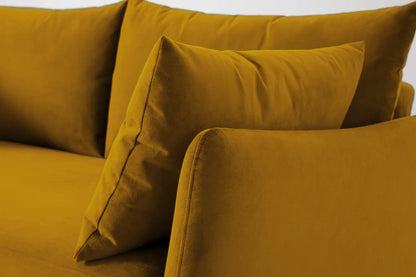 Model 08 Sofa Bed 2 Seater, Mustard