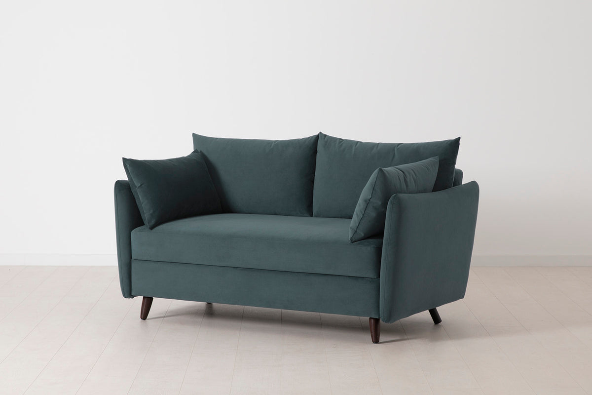 Model 08 Sofa Bed 2 Seater, Petrol