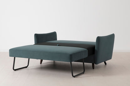 Model 08 Sofa Bed 2 Seater, Petrol