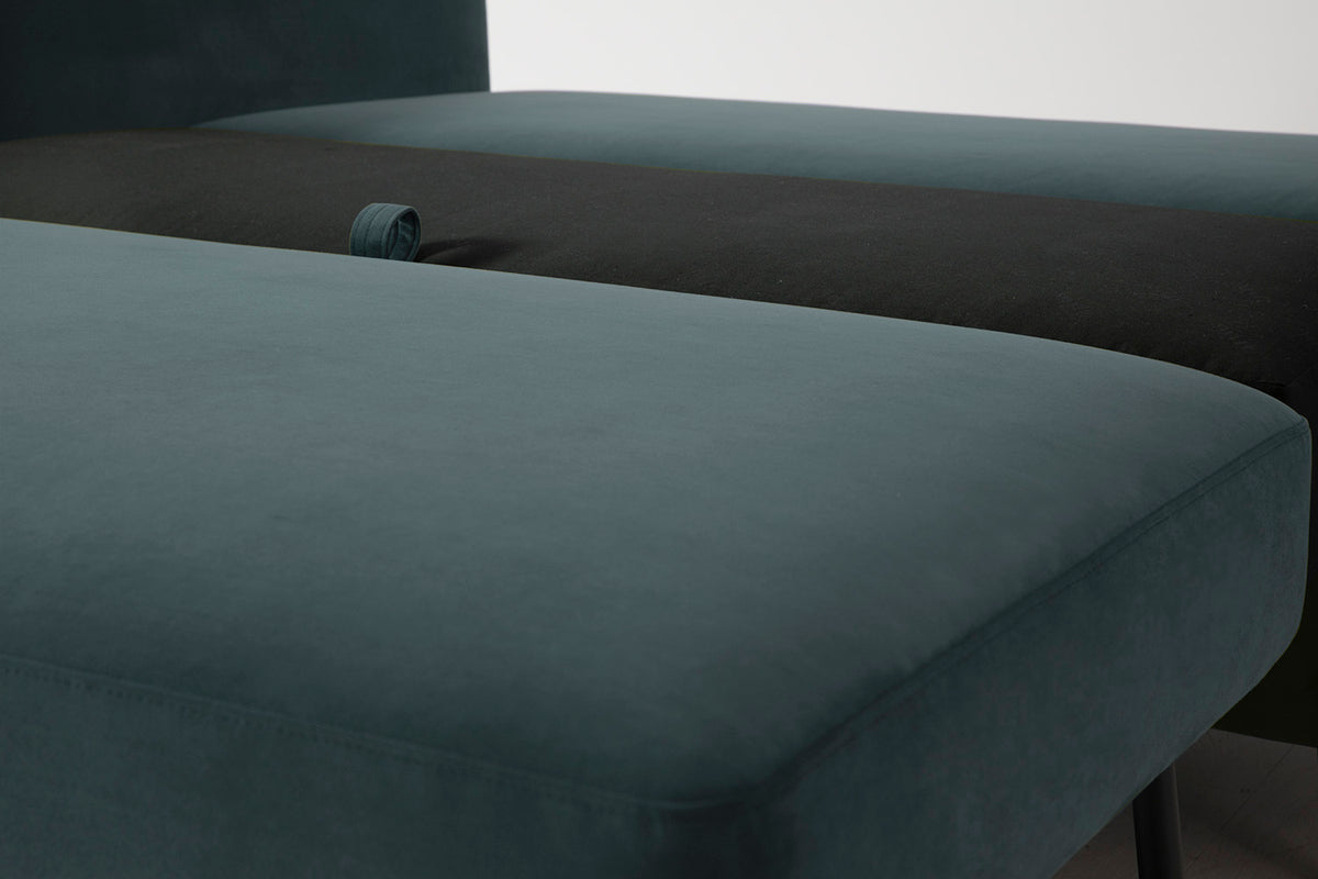 Model 08 Sofa Bed 2 Seater, Petrol
