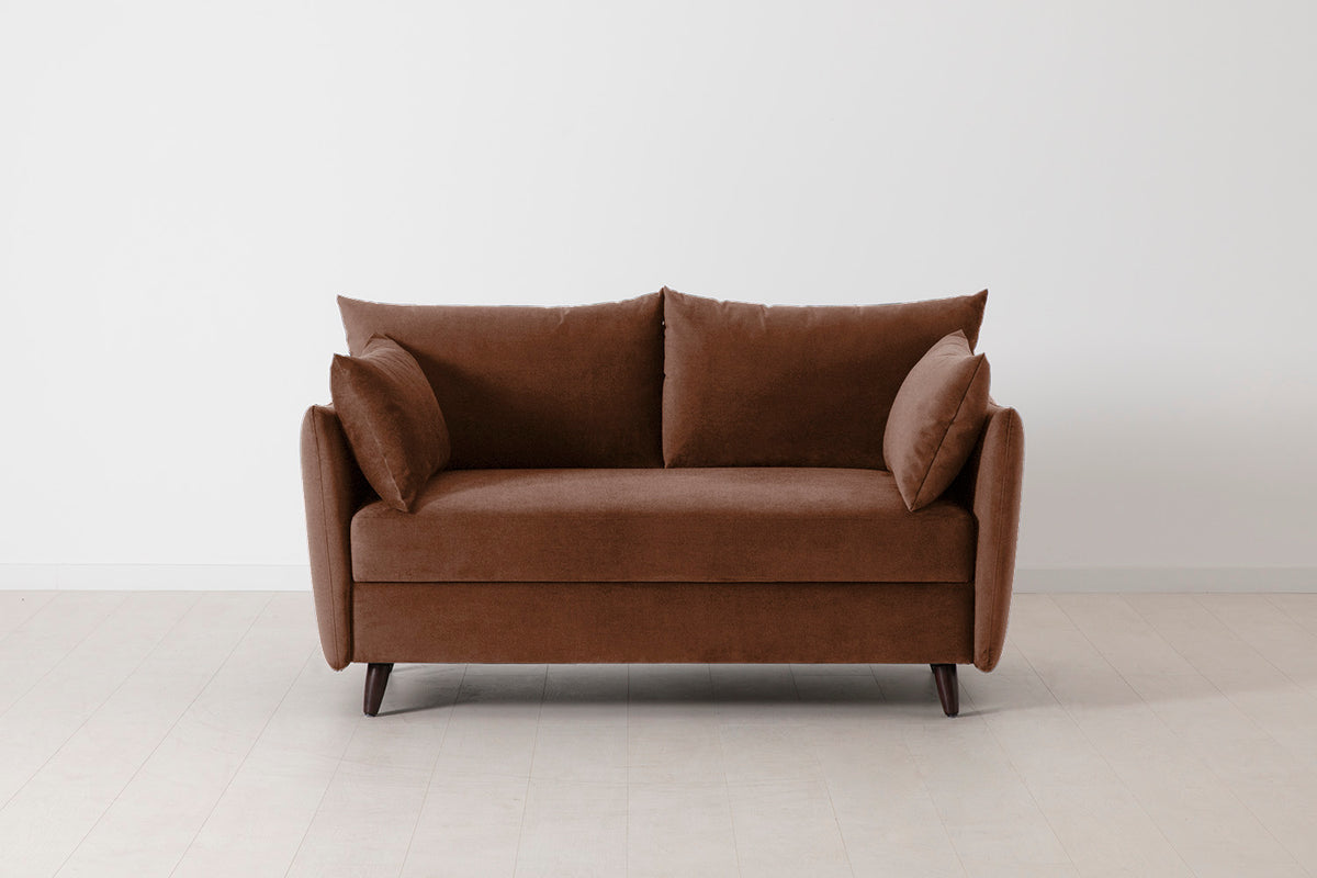 Model 08 Sofa Bed 2 Seater, Russet