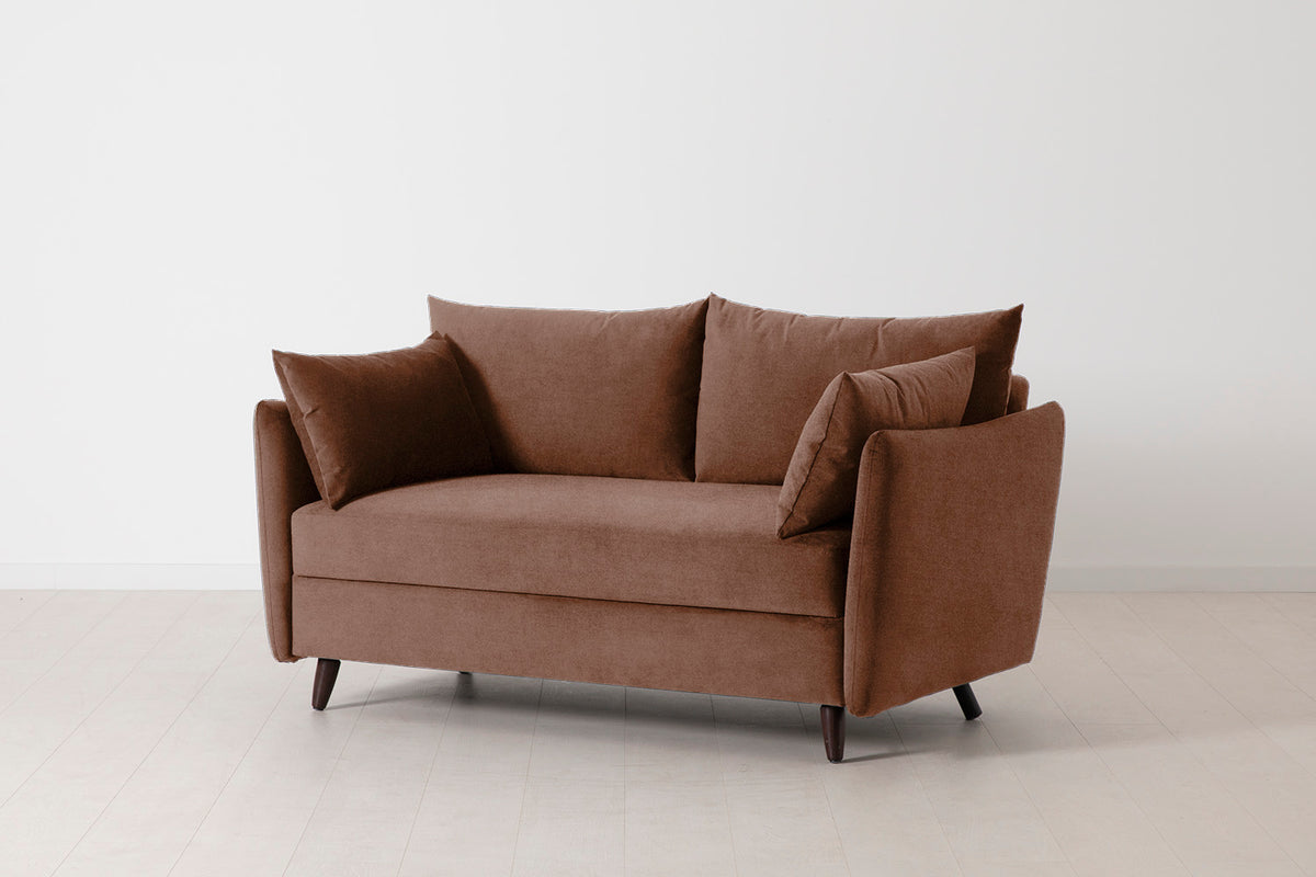 Model 08 Sofa Bed 2 Seater, Russet