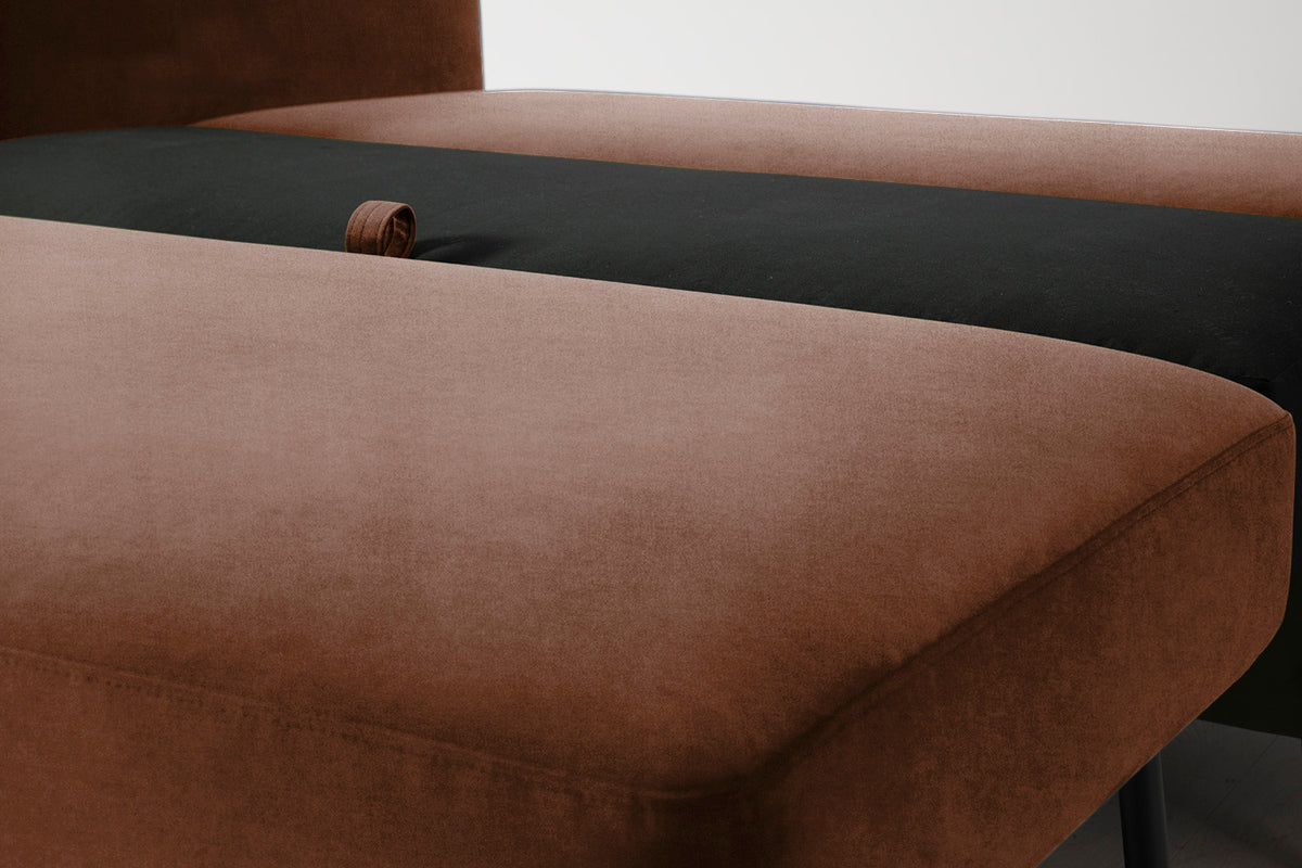 Model 08 Sofa Bed 2 Seater, Russet