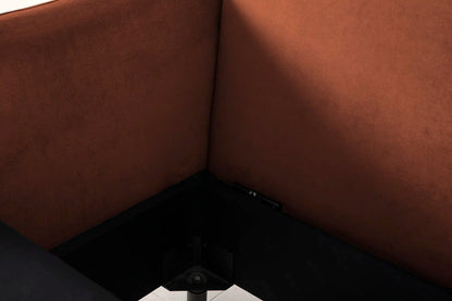 Model 08 Sofa Bed 2 Seater, Umber
