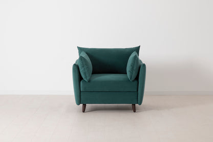 Model 08 Chair Bed Single Sofa Bed, Kingfisher