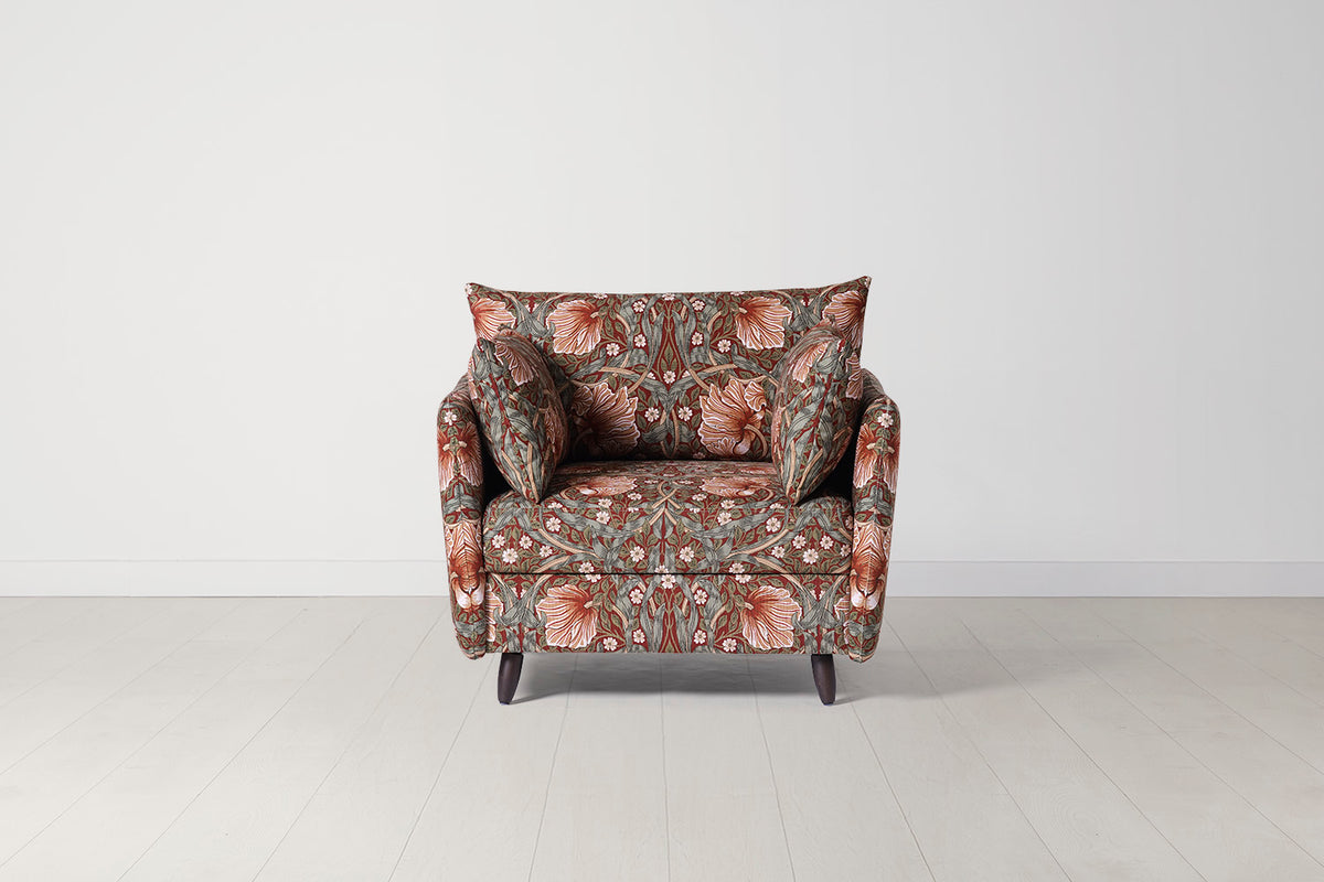 Model 08 Chair Bed Single Sofa Bed, Pimpernel