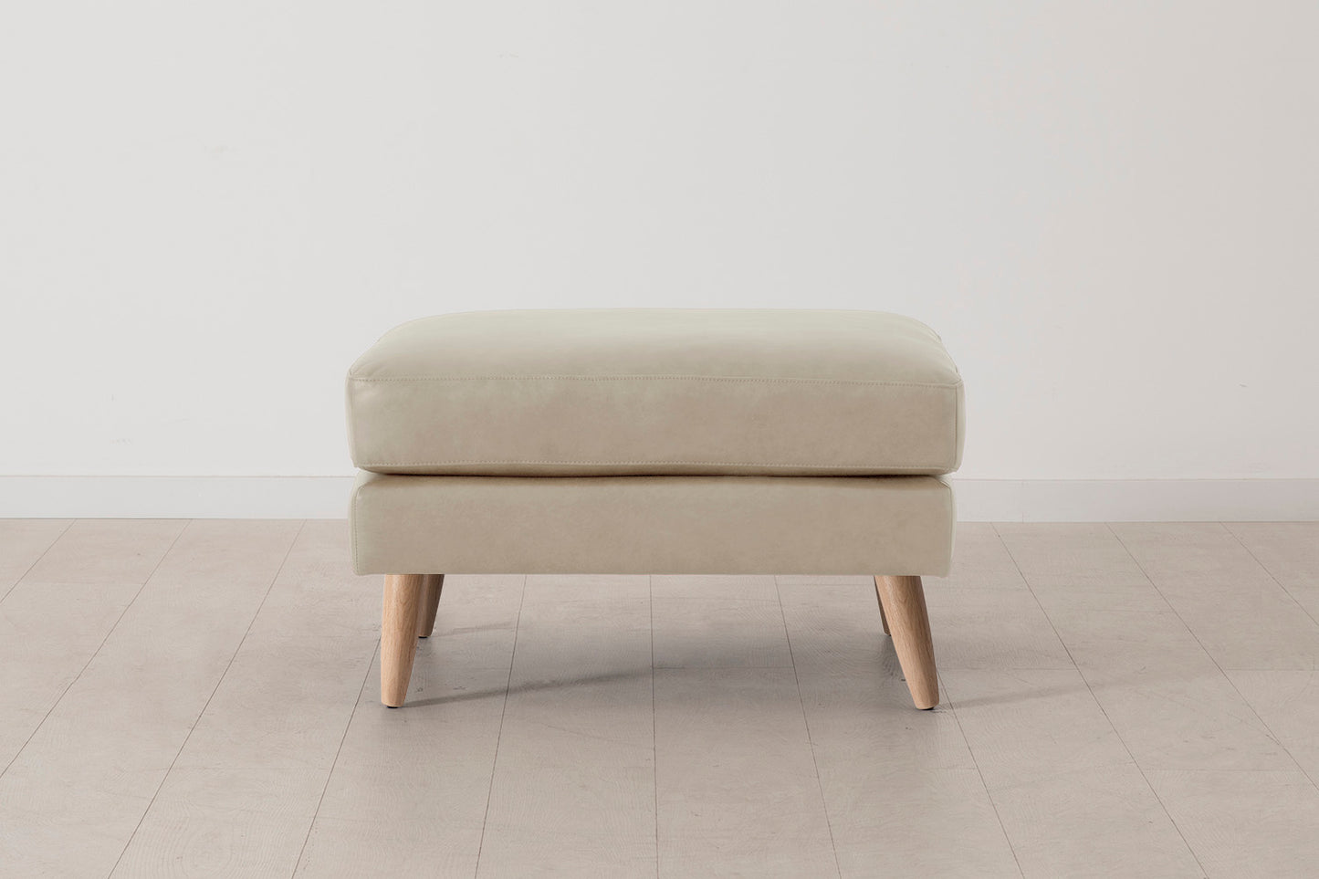 Model 08 Ottoman, Oak / Oyster