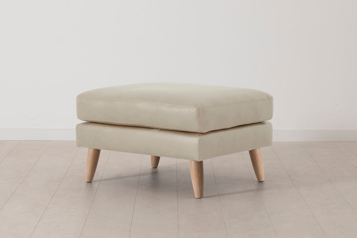 Model 08 Ottoman, Oak / Oyster