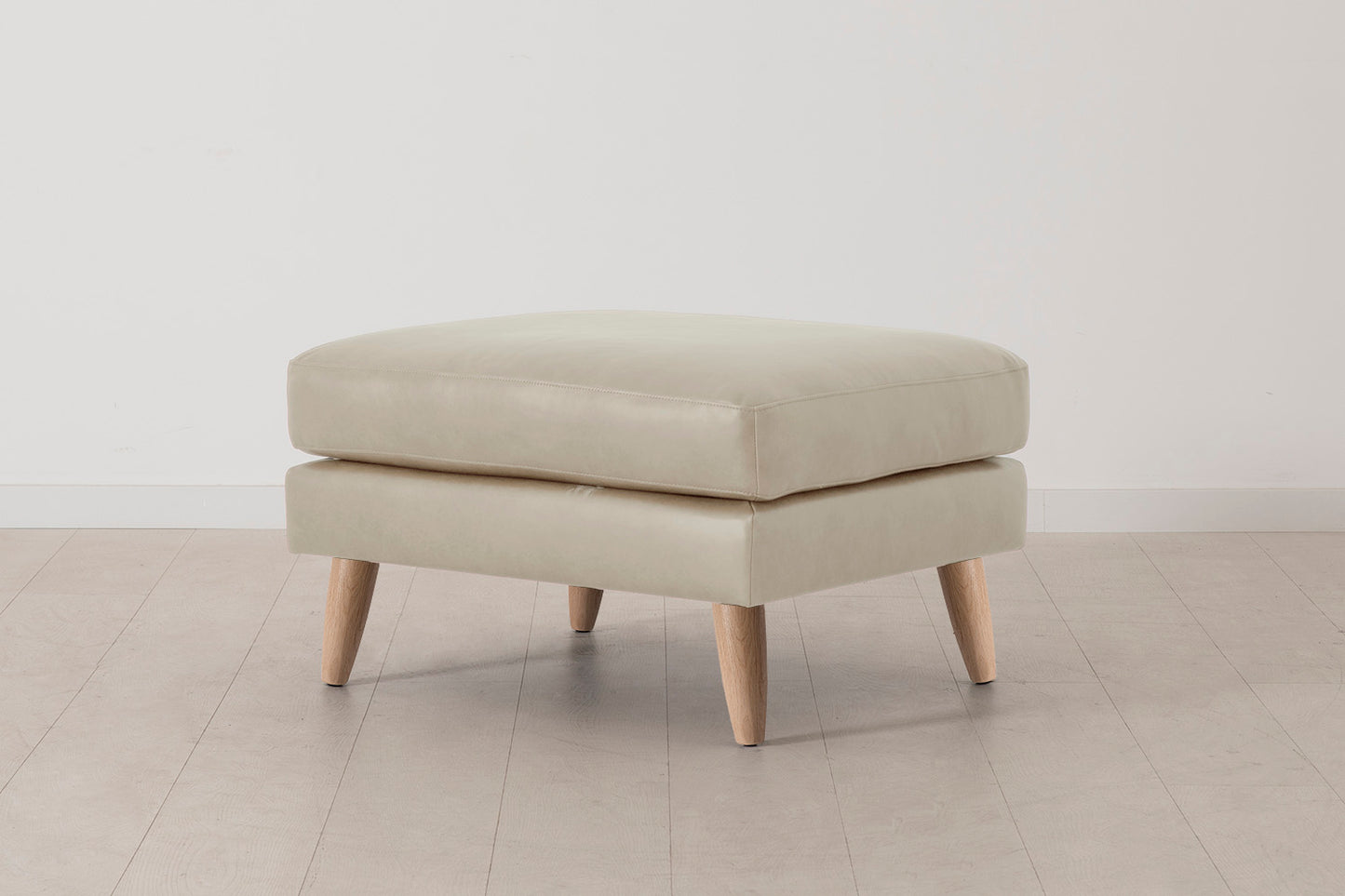 Model 08 Ottoman, Oak / Oyster