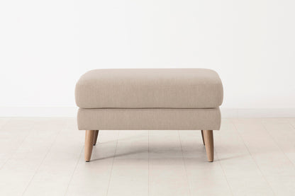Model 08 Ottoman, Oak / Oatmeal