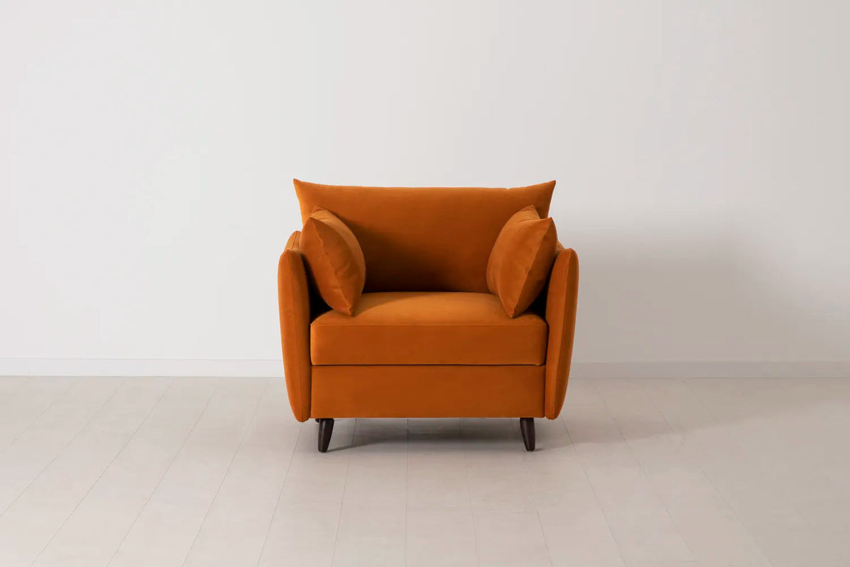 Model 08 Chair Bed Single Sofa Bed, Bronze