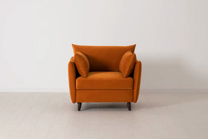 Model 08 Chair Bed Single Sofa Bed, Bronze