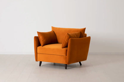 Model 08 Chair Bed Single Sofa Bed, Bronze