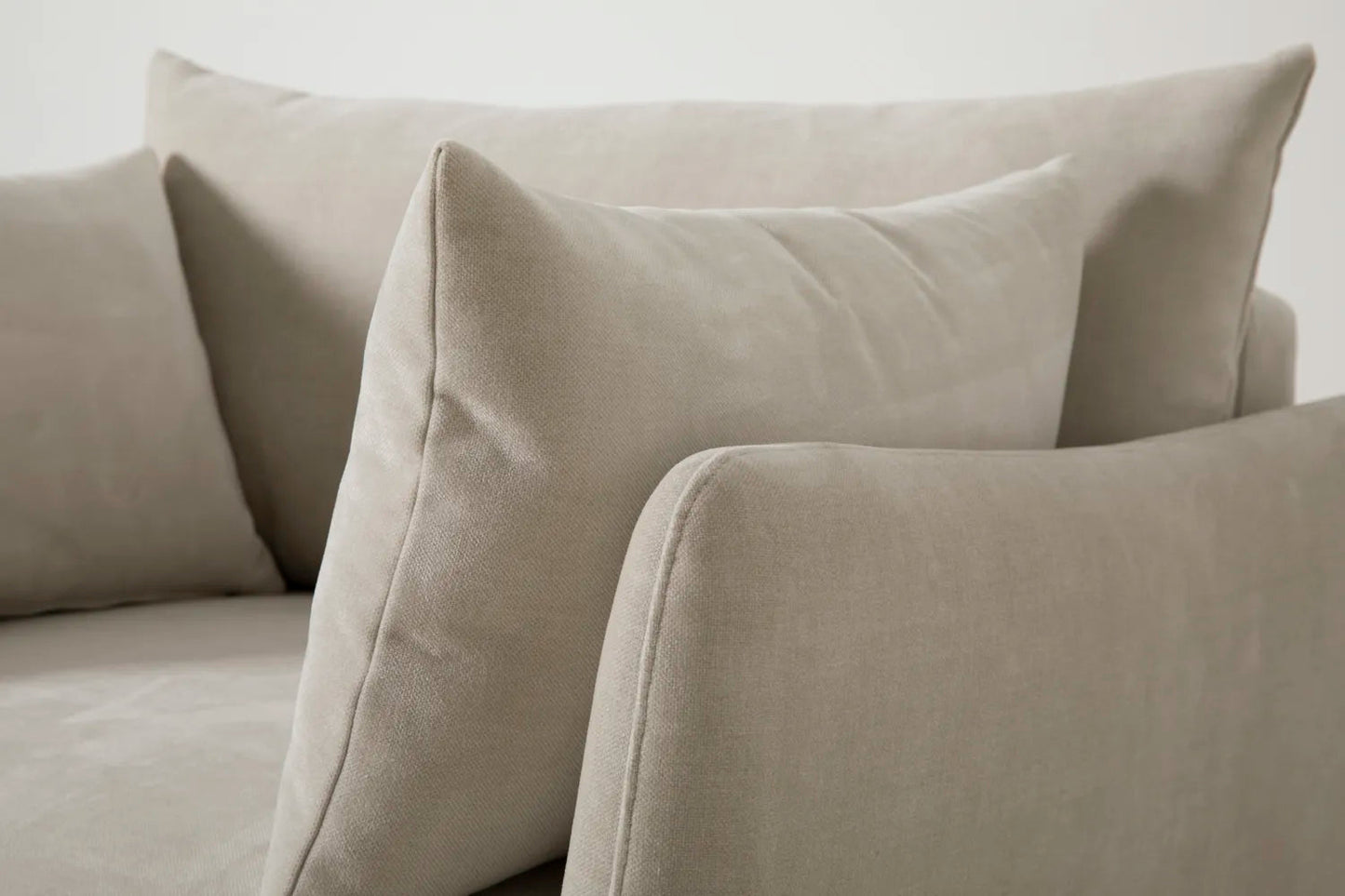 Model 08 Chair Bed Single Sofa Bed, Chalk