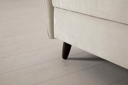Model 08 Chair Bed Single Sofa Bed, Chalk