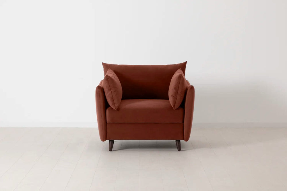 Model 08 armchair in Brick-image 01.webp