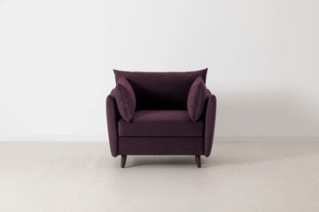 Model 08 armchair in Grape-1407 image 01.webp