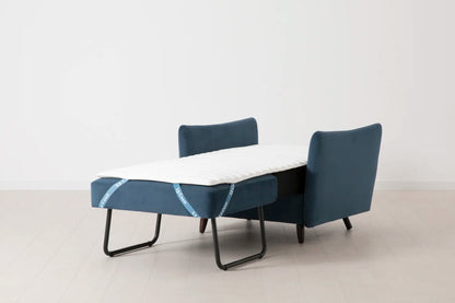Model 08 Chair Bed Single Sofa Bed, Teal