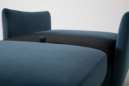 Model 08 Chair Bed Single Sofa Bed, Teal