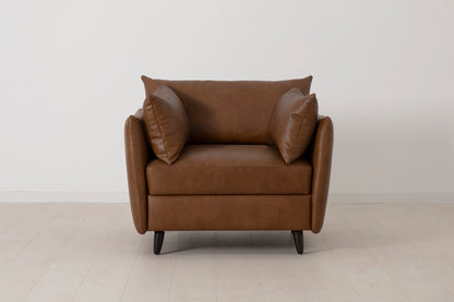 Model 08 Chair Bed Single Sofa Bed, Maple