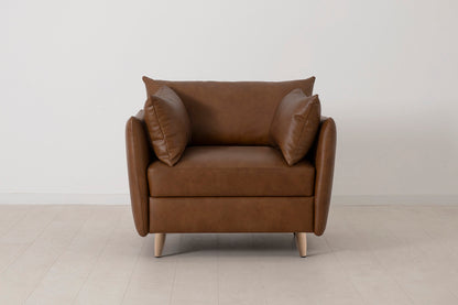 Model 08 Chair Bed Single Sofa Bed, Oak / Maple