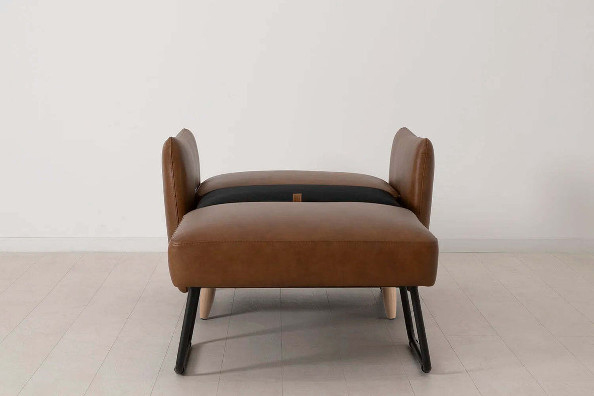 Model 08 Chair Bed Single Sofa Bed, Oak / Maple