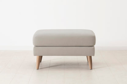 Model 08 Ottoman, Oak / Bone