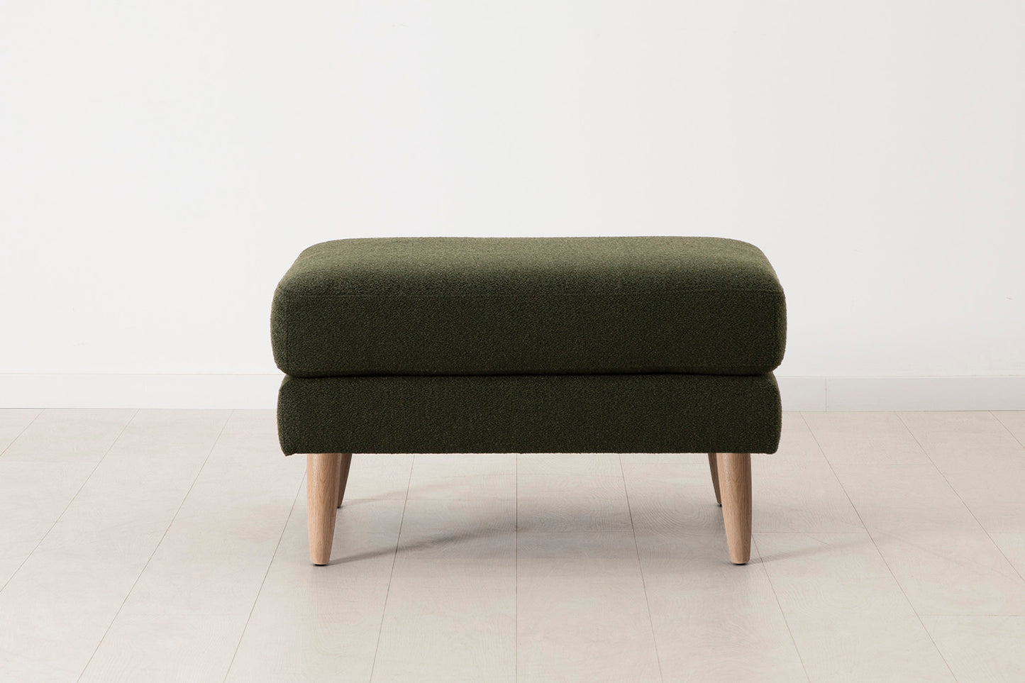 Model 08 Ottoman, Oak / Fern