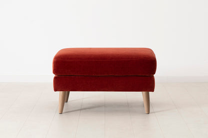 Model 08 Ottoman, Oak / Harissa
