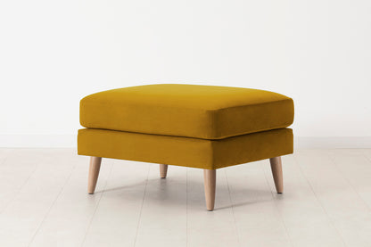 Model 08 Ottoman, Oak / Mustard