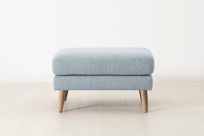 Model 08 Ottoman, Oak / Seaglass
