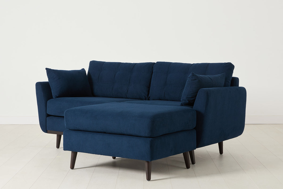 Model 10 2-Seater Sofa with Ottoman, Atlantic