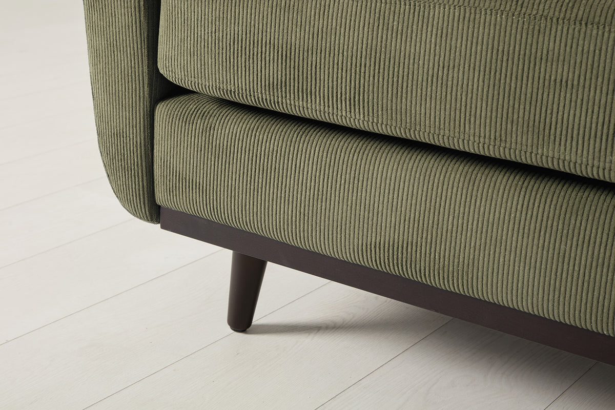 Model 10 2-Seater Sofa with Ottoman, Fennel