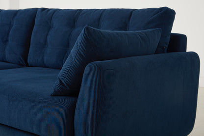 Model 10 3-Seater Sofa with Ottoman, Atlantic