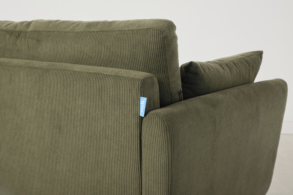 Model 10 3-Seater Sofa with Ottoman, Fennel