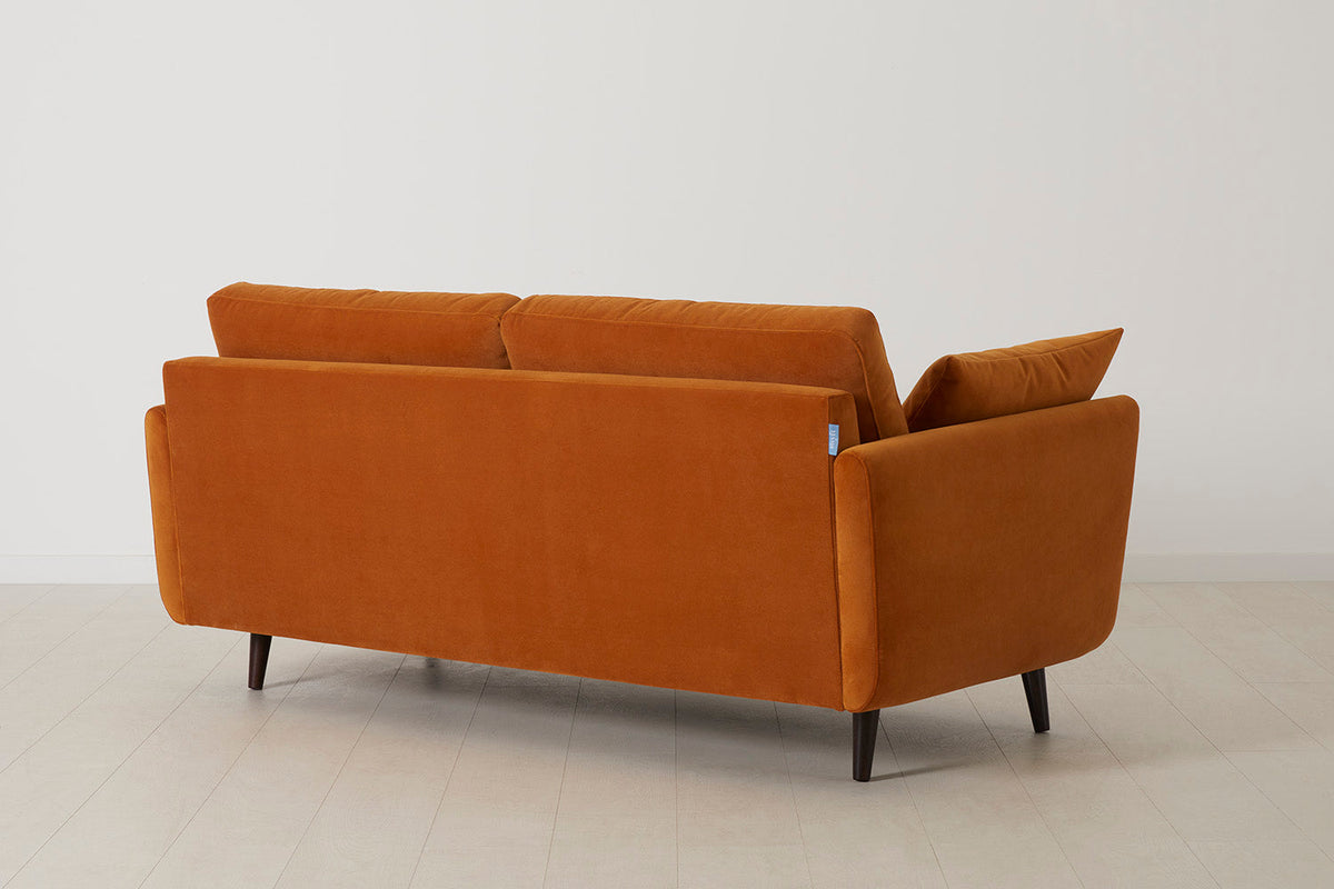 Model 10 2-Seater Sofa with Ottoman, Bronze