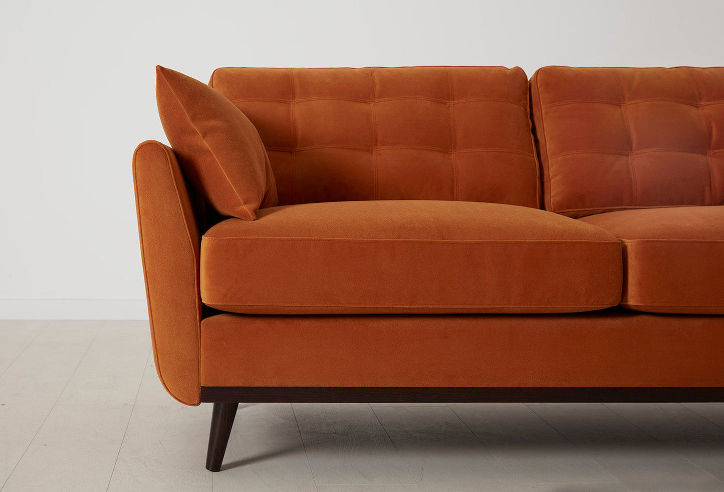 Model 10 2-Seater Sofa with Ottoman, Bronze