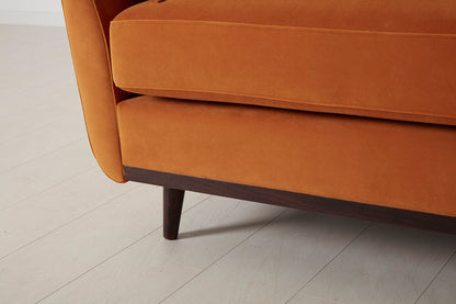 Model 10 2-Seater Sofa with Ottoman, Bronze