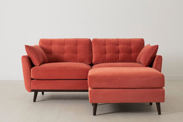Model 10 2 seater Right chaise Coral image 01.jpg