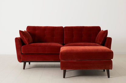 Model 10 2-Seater Sofa with Ottoman, Harissa
