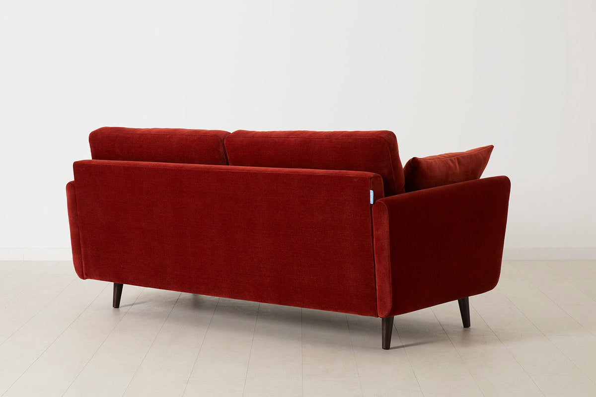 Model 10 2-Seater Sofa with Ottoman, Harissa