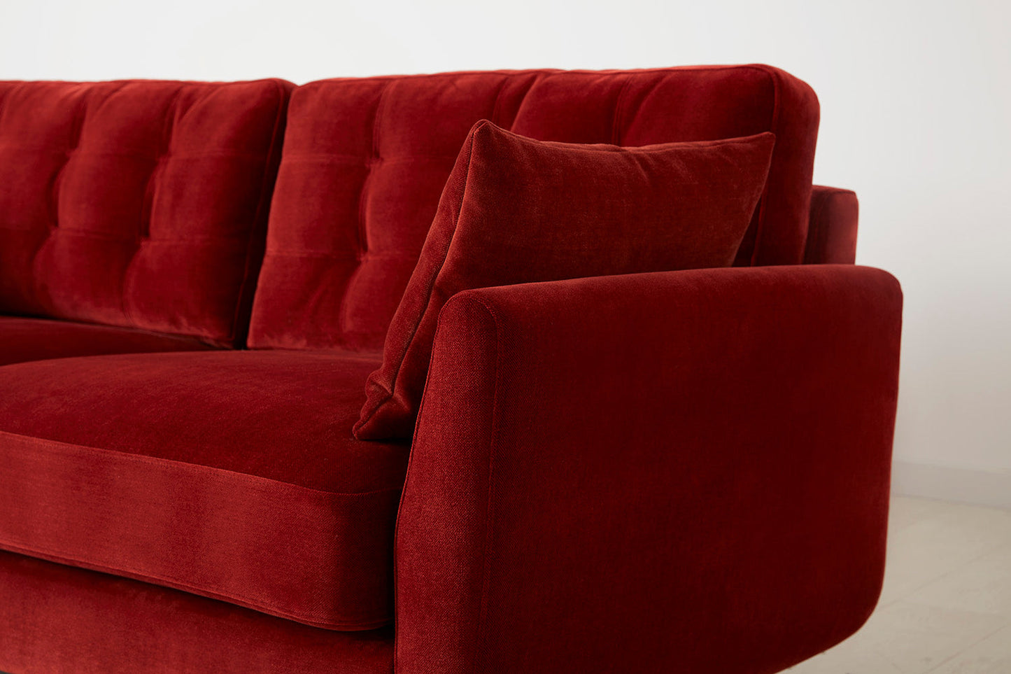 Model 10 2-Seater Sofa with Ottoman, Harissa