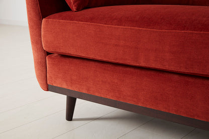 Model 10 2-Seater Sofa with Ottoman, Harissa