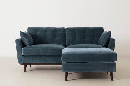 Model 10 2-Seater Sofa with Ottoman, Hydro