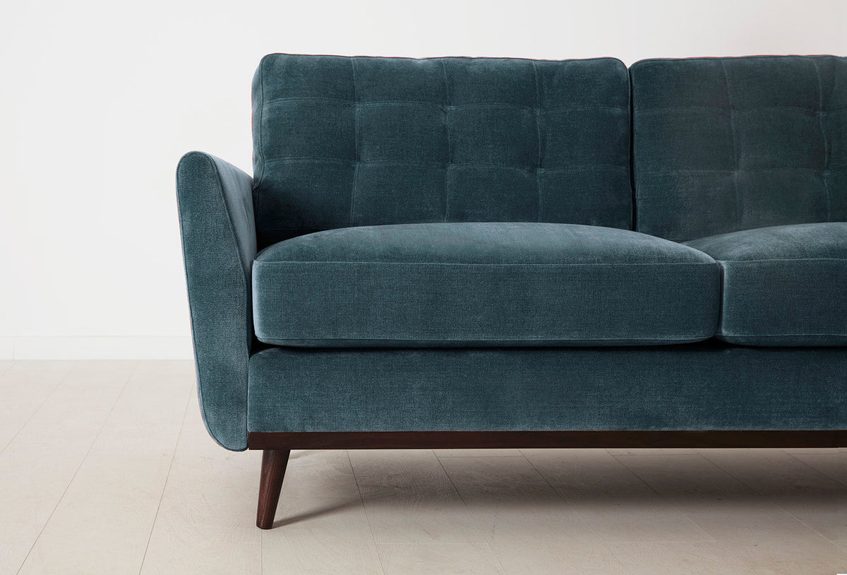 Model 10 2-Seater Sofa with Ottoman, Hydro