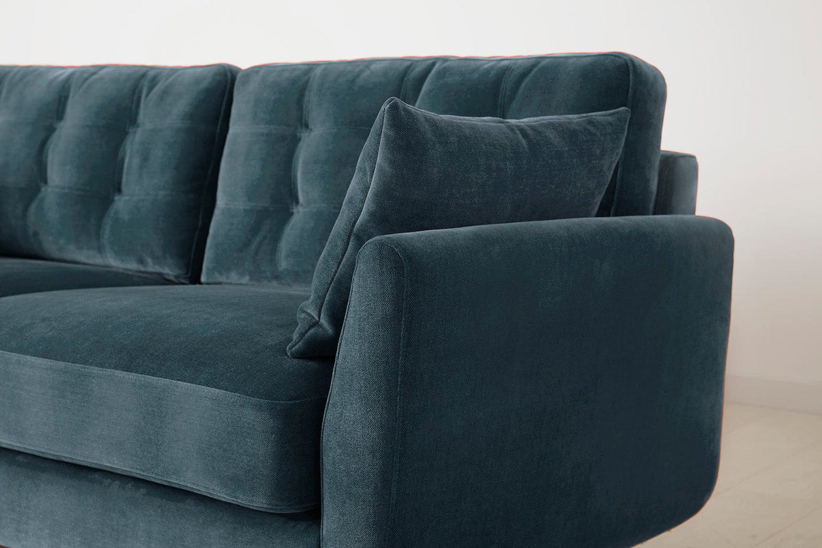 Model 10 2-Seater Sofa with Ottoman, Hydro