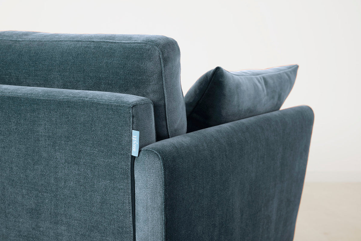 Model 10 2-Seater Sofa with Ottoman, Hydro