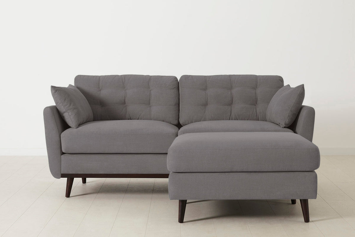 Model 10 2-Seater Sofa with Ottoman, Risso
